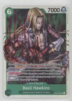 2024 One Piece Card Game: 500 Years in The Future OP07 SR Basil Hawkins - Image 1