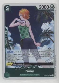 2023 One Piece Card Game: Pillars of Strength OP03 R Nami #OP03-030 - Image 1