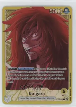 2024 One Piece Card Game: Two Legends OP08 Japanese L (Alt Art) Kalgara - Image 1