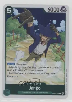 2023 One Piece Card Game: Pillars of Strength OP03 R Jango #OP03-028 - Image 1