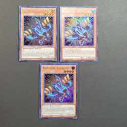 Yugioh - 3x Raidraptor - Rudder Strix - BLLR-EN014 - NM - 1st - Ultra Rare, 2017 - Image 2