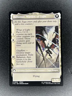 Dion, Bahamut's Dominant 0016 Bahamut Warden Of Light FIN Final Fantasy NM MTG - Image 2