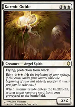 Karmic Guide - Light Play MTG Commander 2013 Edition - Image 1