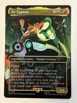 Dr. Eggman (Rainbow Foil) Secret Lair Drop Foil MTG - Image 1