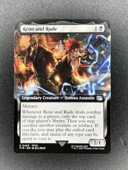 Reno and Rude EXTENDED - 0450 - Uncommon - Final Fantasy FIN MTG Regular - Image 1