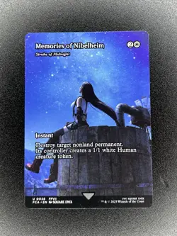 Memories of Nibelheim - Stroke of Midnight U 0026 Regular - Final Fantasy MTG NM - Image 1