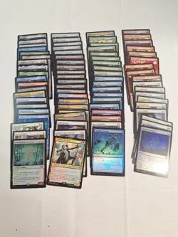 Magic the Gathering Lot - 100+ NM MTG Cards w/ Rares, Foils & Legendary Rare - Image 1