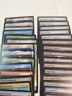 Magic the Gathering Lot - 100+ NM MTG Cards w/ Rares, Foils & Legendary Rare - Image 2