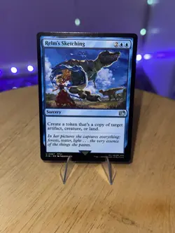 Relm's Sketching - Final Fantasy - NM - MTG Magic - Uncommon - Sorcery - Image 1