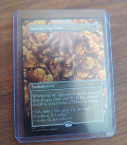 MTG - Double Masters 2022 (2x2) - Smothering Tithe - Borderless - Foil - NM/M - Image 1