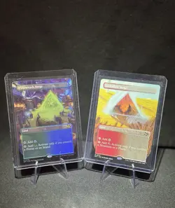 MTG: Verge Borderless Set: Willowrush Verge Foil (0375) / Sunbillow Verge (0373) - Image 1