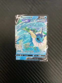 Vaporeon V SWSH150 SWSH: Sword & Shield Promo Cards Holo NM - Pokemon TCG - Image 1