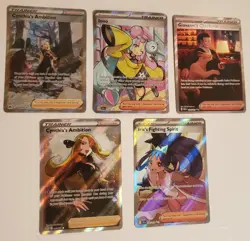 Pokemon TCG Full Art Trainer Cards Collection Lot (CROWN ZENITH, 151, PAL EVO.) - Image 2