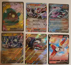 Pokemon TCG Full Art Trainer Cards Collection Lot (CROWN ZENITH, 151, PAL EVO.) - Image 4