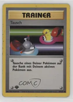Switch German 1st Ed. Pokemon Base Set #95 1999 - Image 1