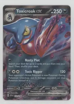 Toxicroak ex Pokemon SV01: Scarlet & Violet #131 - Image 1