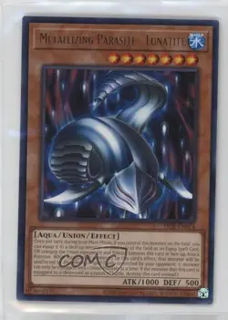 Metallizing Parasite - Lunatite (R) Unlimited YuGiOh Dark Crisis #DCR-074 2003 - Image 1