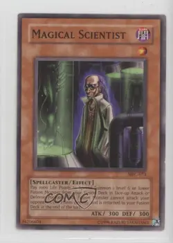 Magical Scientist Unlimited YuGiOh Magician's Force #MFC-073 2003 - Image 1