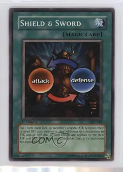 Shield & Sword 1st Ed. YuGiOh Starter Deck Joey #SDJ-040 2003 - Image 1