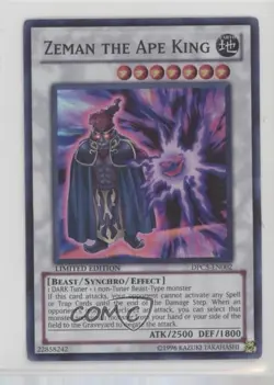Zeman the Ape King YuGiOh Duelist Pack Collection Tin Limited Edition Promo - Image 1