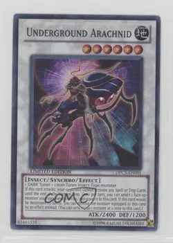Underground Arachnid YuGiOh Duelist Pack Collection Tin Limited Edition Promo - Image 1