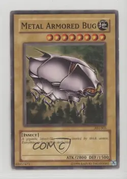 Metal Armored Bug Unlimited YuGiOh Ancient Sanctuary #AST-005 2004 - Image 1