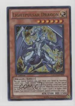 Lightpulsar Dragon (UR) 1st Ed. YuGiOh s Collide Structure Deck #SDDC-EN001 - Image 1