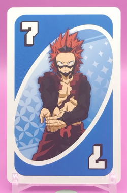 Eijiro Kirishima/ My Hero Academia Card Game UNO Japanese Toei Anime Rare BL a - Image 1