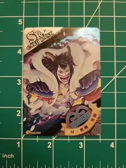 ONE PIECE TCG Card Anime Full Art Sleeve SR HOLO CEASAR CESAR CLOWN OP01-SR29 - Image 1