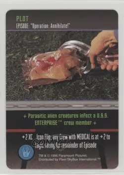 1996 Star Trek - The Card Game Plot Episode: Operation: Annihilate! - Image 1