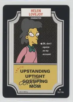 2003 The Simpsons: Trading Card Game Helen Lovejoy #53 - Image 1
