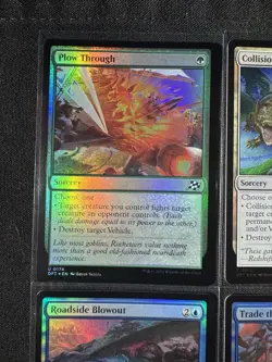 Magic: The Gathering Foil Sorcery Card Set - 4 Card Aetherdrift Set - Image 2