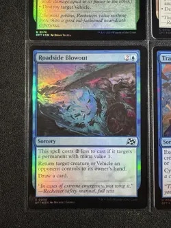 Magic: The Gathering Foil Sorcery Card Set - 4 Card Aetherdrift Set - Image 3