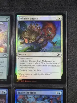 Magic: The Gathering Foil Sorcery Card Set - 4 Card Aetherdrift Set - Image 4