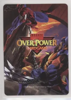 1995 Marvel Overpower CCG Special Character Cards Gambit (52 Card Pickup) #AA - Image 2