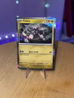 Pokemon TCG Palkia Holo Card Space Crash Attack - Image 1