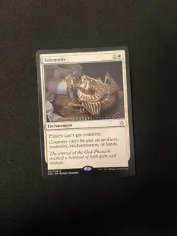 Solemnity Hour of Devastation Regular Magic The Gathering MTG - Image 1