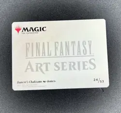 MTG NM Dancer's Chakrams - Art Series 24/53 - Final Fantasy - Art Card - Image 2