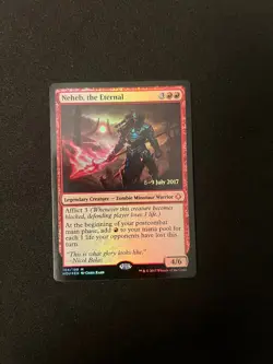Foil - Neheb, the Eternal - 104 / NM / Pre-release ver. MTG Magic The Gathering - Image 1