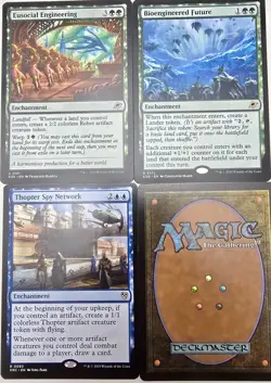 MTG Epic 5-Color Artifact Commander Deck-Infinite Guideline Station-Robot Army - Image 5