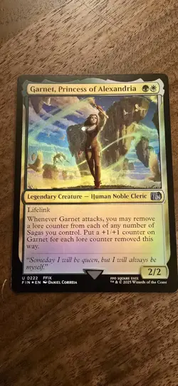 Garnet, Princess of Alexandria (Foil) - Final Fantasy - NM - MTG Magic - UC - Image 1