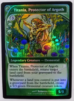 Mtg Titania, Protector Of Argothfoil Future Sight Mb2 - Image 1