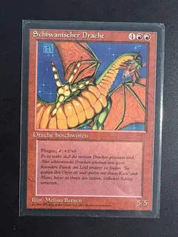 Mtg Shivan Dragon German - Image 1