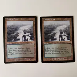 Mtg Polluted Delta English Version Set Of Two - Image 1