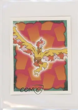 Moltres Merlin Pokemon Album Stickers #146 1999 - Image 1