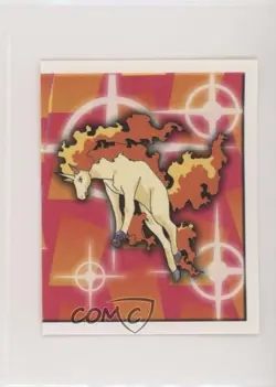 Rapidash Merlin Pokemon Album Stickers #184 1999 - Image 1