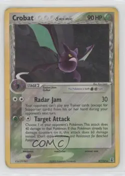 Crobat Holo Pokemon EX Delta Species #2 2005 - Image 1