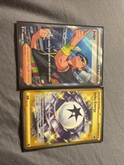 2 Secret Rare Pokemon Cards. Judge Trainer 222/182, Golden Spike Energy 190/159 - Image 1