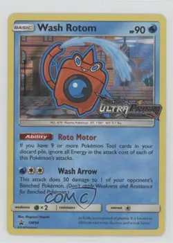 Wash Rotom Pokemon Sun & Moon Black Star Promo #SM94 - Image 1