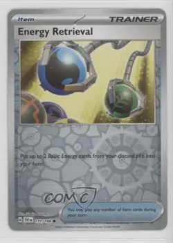 Energy Retrieval Reverse Foil Pokemon SV01: Scarlet & Violet #171 - Image 1